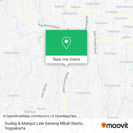 Gudeg & Mangut Lele Geneng Mbah Marto map