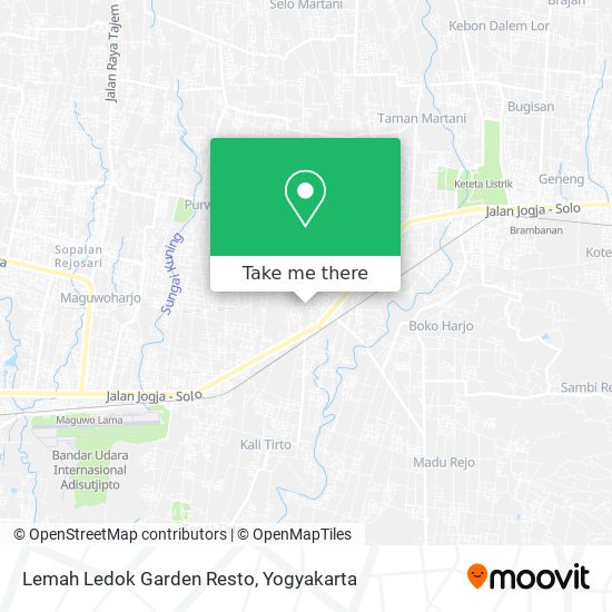 Lemah Ledok Garden Resto map