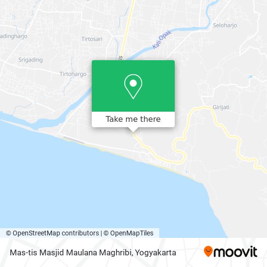 Mas-tis Masjid Maulana Maghribi map