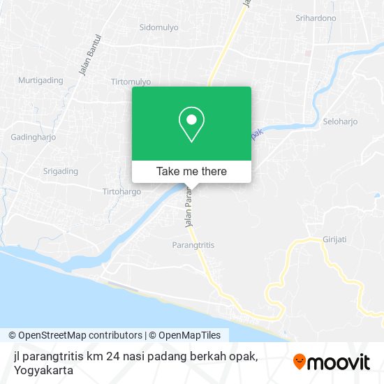 jl parangtritis km 24 nasi padang berkah opak map