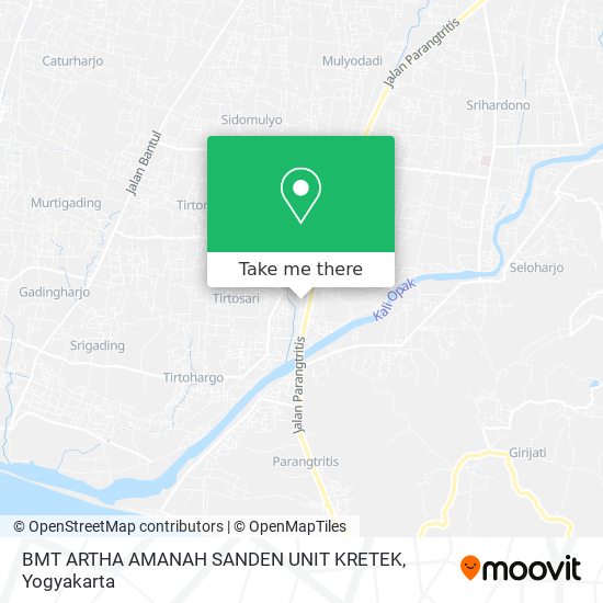 BMT ARTHA AMANAH SANDEN UNIT KRETEK map