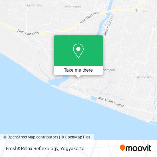 Fresh&Relax Reflexology map