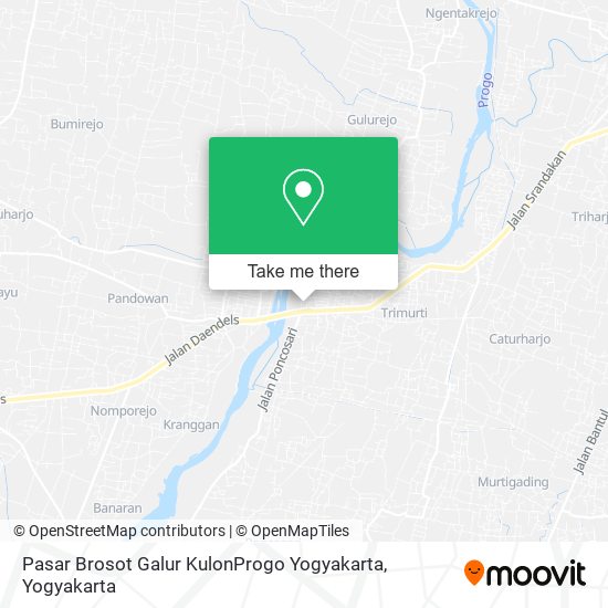Pasar Brosot Galur KulonProgo Yogyakarta map