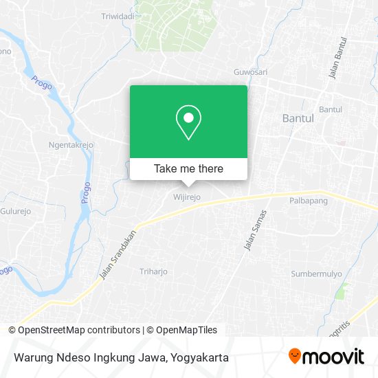 Warung Ndeso Ingkung Jawa map