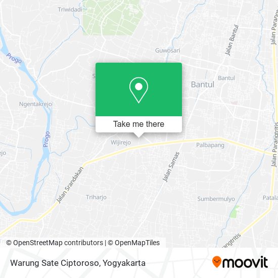 Warung Sate Ciptoroso map