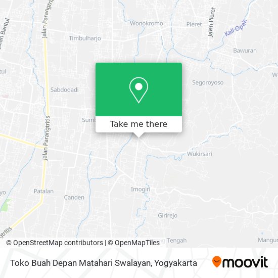 Toko Buah Depan Matahari Swalayan map