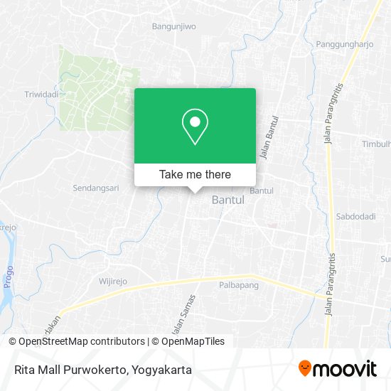 Rita Mall Purwokerto map