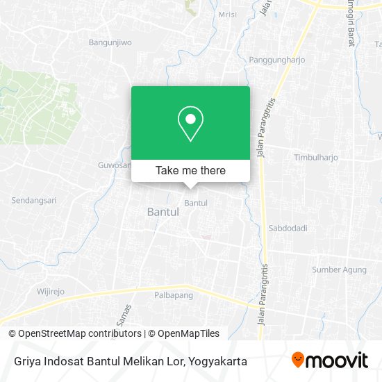 Griya Indosat Bantul Melikan Lor map