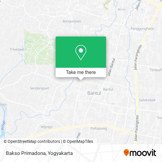 Bakso Primadona map