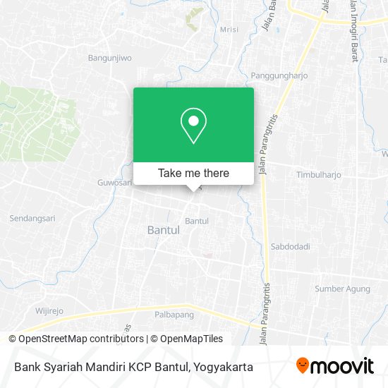 Bank Syariah Mandiri KCP Bantul map