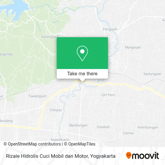 Rizale Hidrolis Cuci Mobil dan Motor map