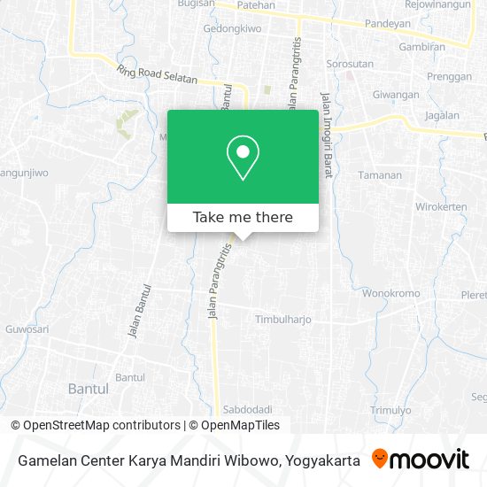 Gamelan Center Karya Mandiri Wibowo map