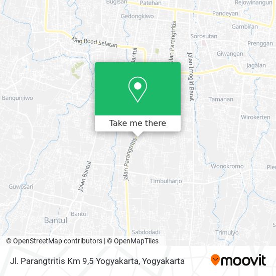 Jl. Parangtritis Km 9,5 Yogyakarta map