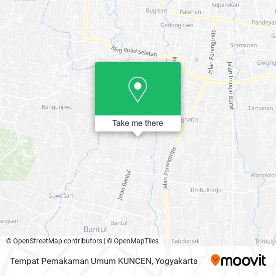 Tempat Pemakaman Umum KUNCEN map