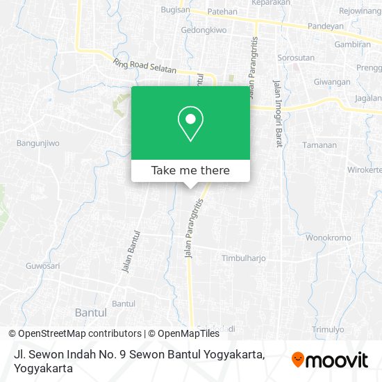 Jl. Sewon Indah No. 9 Sewon Bantul Yogyakarta map