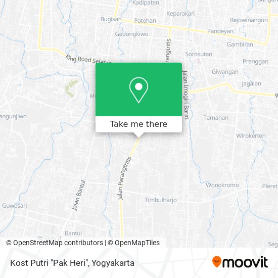 Kost Putri "Pak Heri" map
