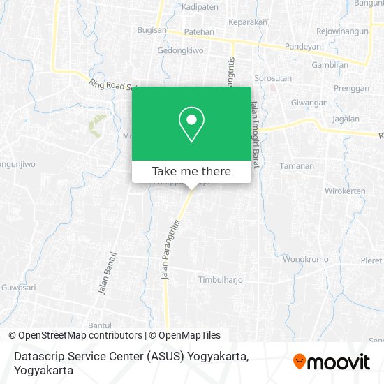 Datascrip Service Center (ASUS) Yogyakarta map