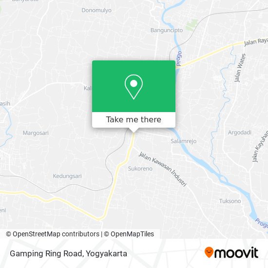 Gamping Ring Road map