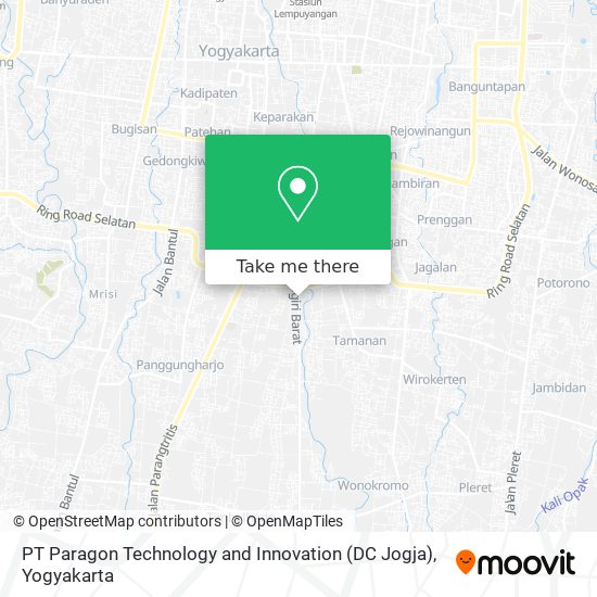 PT Paragon Technology and Innovation (DC Jogja) map