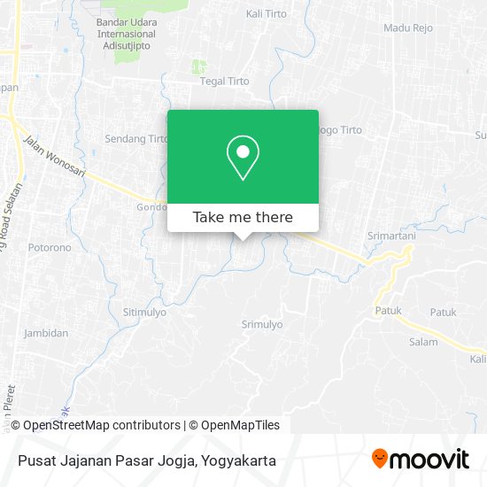 Pusat Jajanan Pasar Jogja map