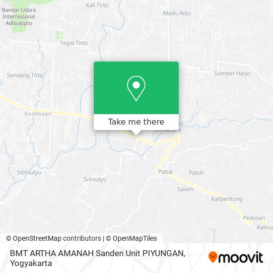 BMT ARTHA AMANAH Sanden Unit PIYUNGAN map