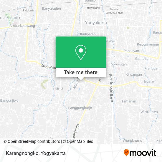 Karangnongko map