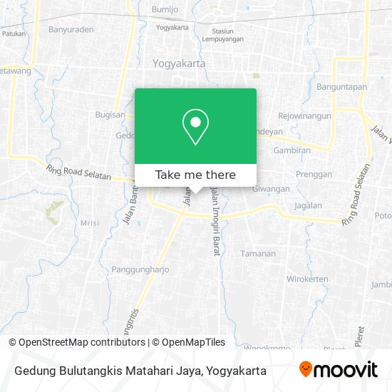 Gedung Bulutangkis Matahari Jaya map