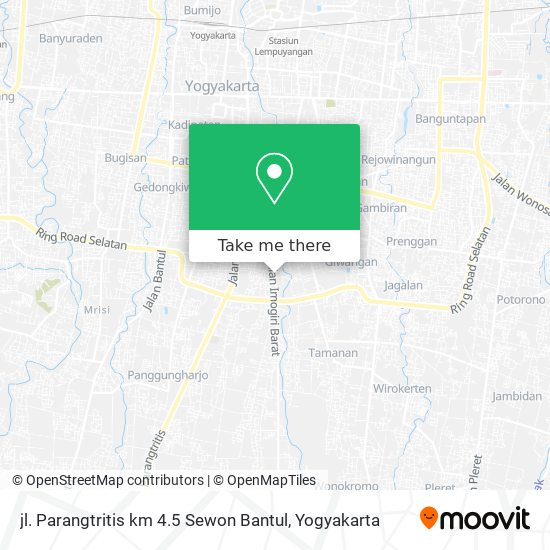 jl. Parangtritis km 4.5 Sewon Bantul map