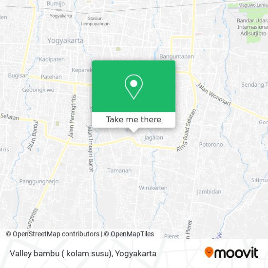 Valley bambu ( kolam susu) map
