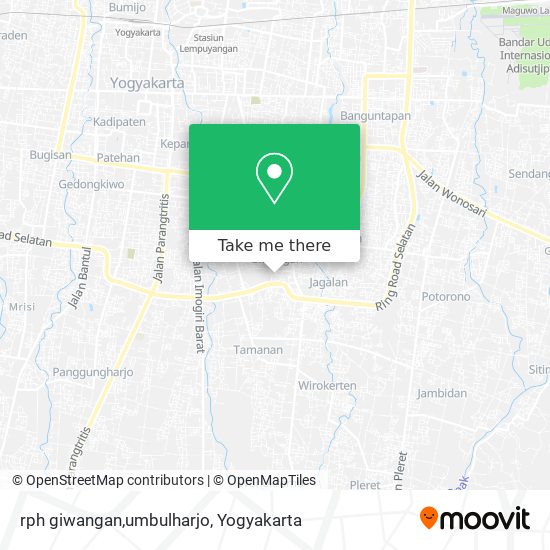 rph giwangan,umbulharjo map
