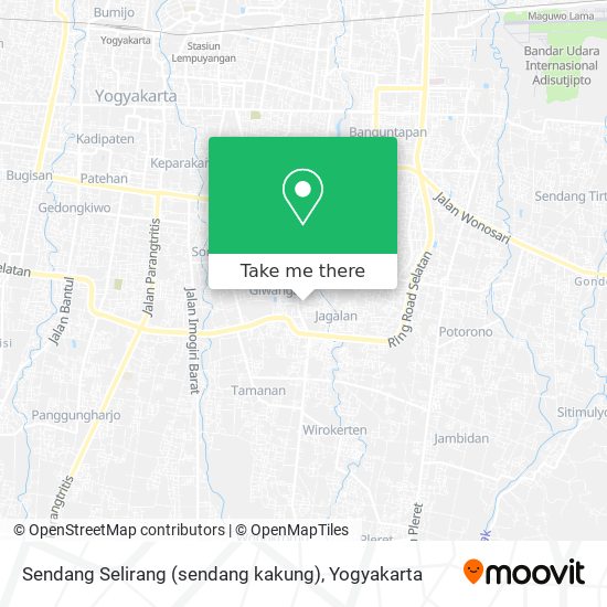 Sendang Selirang (sendang kakung) map