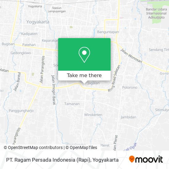 PT.  Ragam Persada Indonesia (Rapi) map
