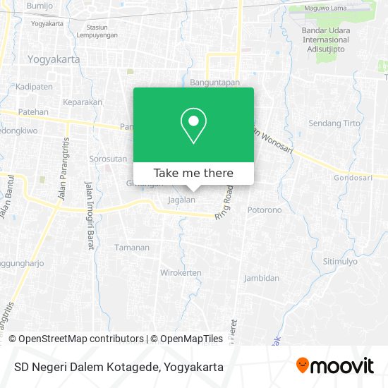 SD Negeri Dalem Kotagede map