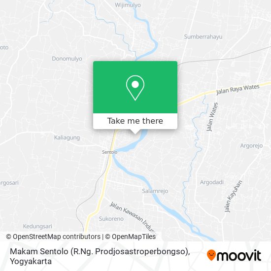 Makam Sentolo (R.Ng. Prodjosastroperbongso) map