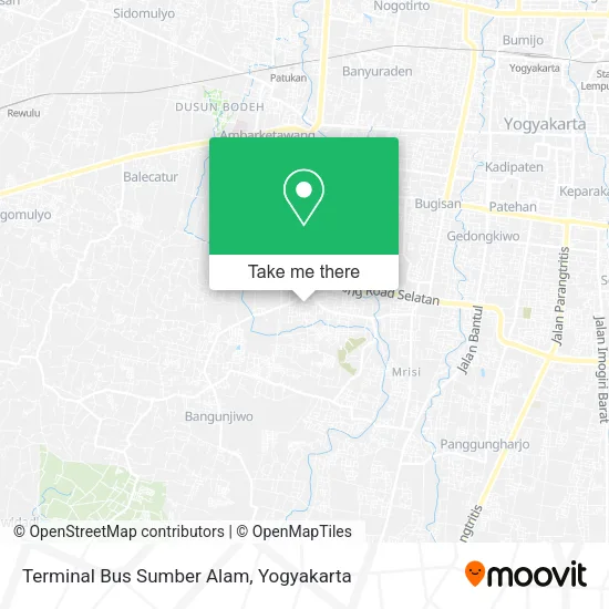 Terminal Bus Sumber Alam map
