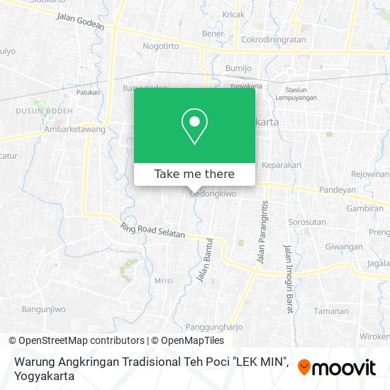 Warung Angkringan Tradisional Teh Poci "LEK MIN" map