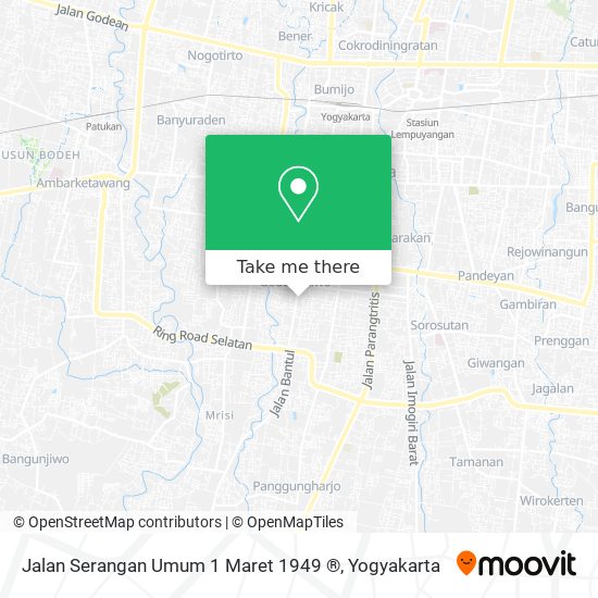 Jalan Serangan Umum 1 Maret 1949 ® map