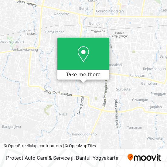 Protect Auto Care & Service jl. Bantul map