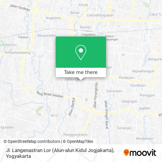 Jl. Langenastran Lor (Alun-alun Kidul Jogjakarta) map