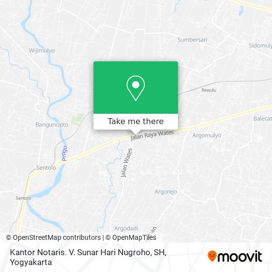 Kantor Notaris. V. Sunar Hari Nugroho, SH map