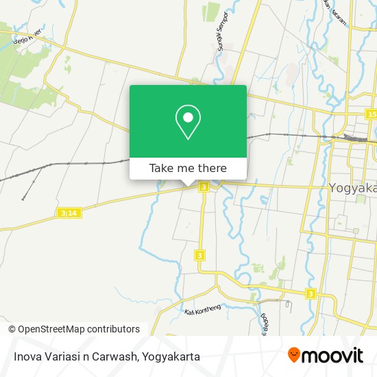 Inova Variasi n Carwash map