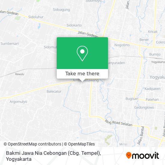 Bakmi Jawa Nia Cebongan (Cbg. Tempel) map