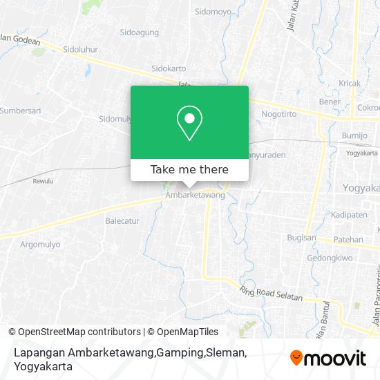 Lapangan Ambarketawang,Gamping,Sleman map