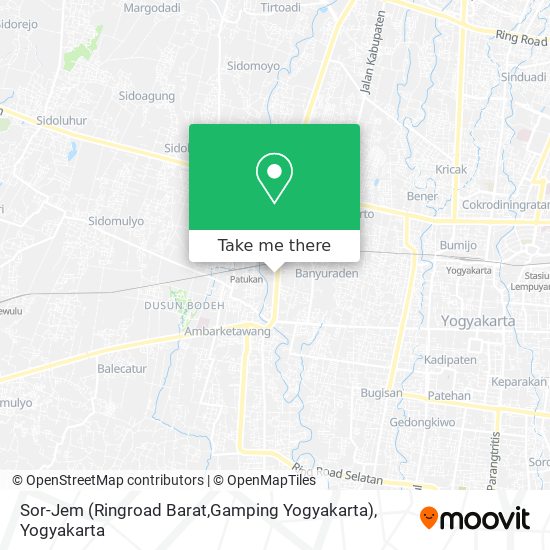 Sor-Jem (Ringroad Barat,Gamping Yogyakarta) map