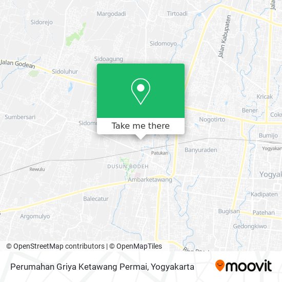 Perumahan Griya Ketawang Permai map