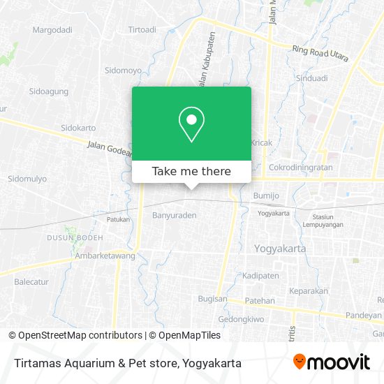 Tirtamas Aquarium & Pet store map