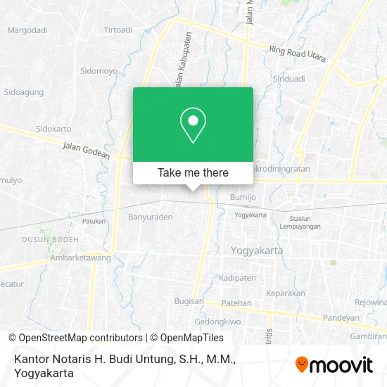 Kantor Notaris H. Budi Untung, S.H., M.M. map