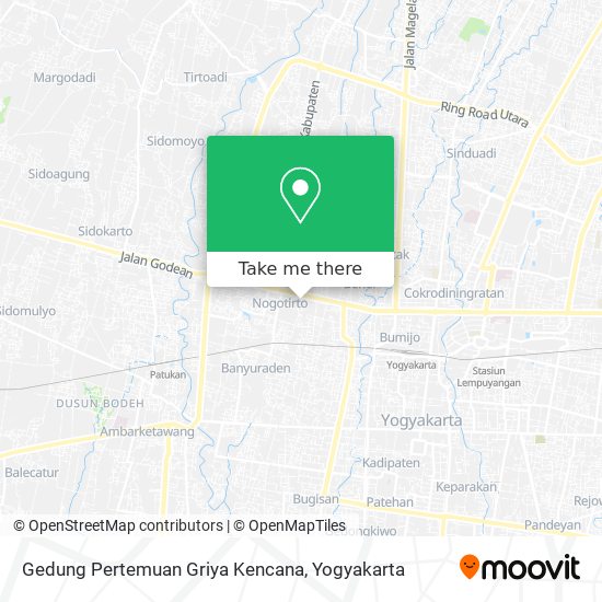 Gedung Pertemuan Griya Kencana map