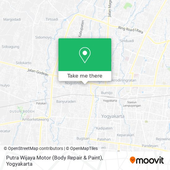 Putra Wijaya Motor (Body Repair & Paint) map