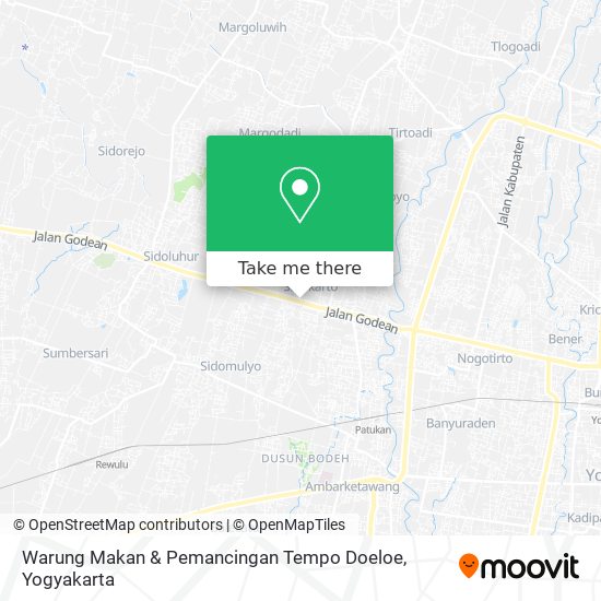 Warung Makan & Pemancingan Tempo Doeloe map